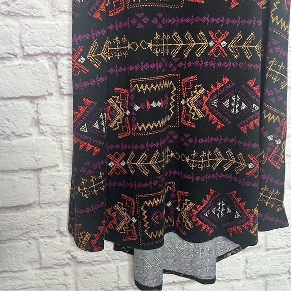 Lularoe Aztec Print High Low Carly Dress - Picture 7 of 12
